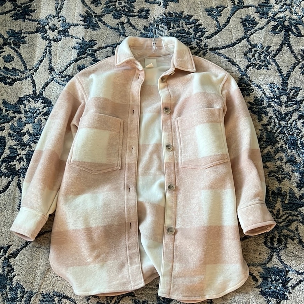 H&M pink Shacket - never worn!!